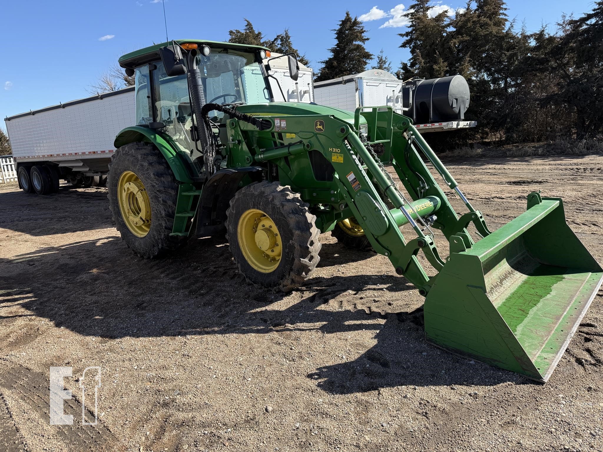 2012 JOHN DEERE 6115D Hours 1,537